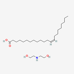 molecular formula C26H53NO4 B12681393 Einecs 282-048-4 CAS No. 84083-01-2