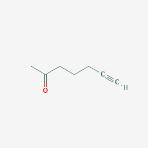 molecular formula C7H10O B1268144 hept-6-yn-2-one CAS No. 928-39-2