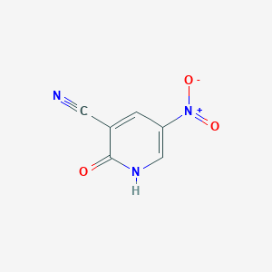 molecular formula C6H3N3O3 B1268153 2-Hydroxy-5-nitronicotinonitrile CAS No. 31309-38-3