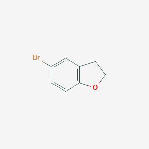 molecular formula C8H7BrO B126816 5-Bromo-2,3-dihydrobenzofuran CAS No. 66826-78-6