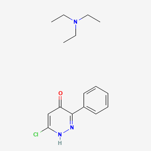 molecular formula C16H22ClN3O B12681605 Einecs 262-175-1 CAS No. 60329-30-8