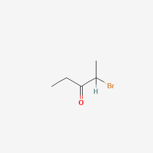 molecular formula C5H9BrO B1268175 2-Bromopentan-3-one CAS No. 815-52-1