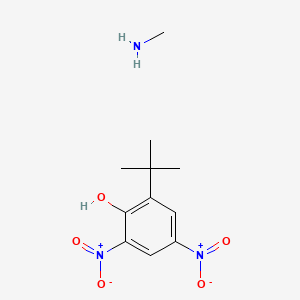 molecular formula C11H17N3O5 B12681779 Einecs 281-631-0 CAS No. 84000-74-8