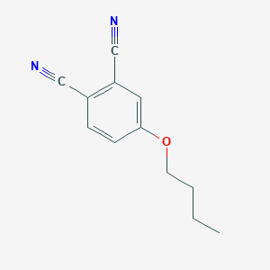 molecular formula C12H12N2O B1268180 4-Butoxyphthalonitrile CAS No. 81560-32-9