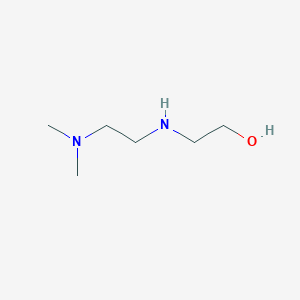 molecular formula C6H16N2O B1268181 2-(2-Dimethylamino-ethylamino)-ethanol CAS No. 38361-86-3
