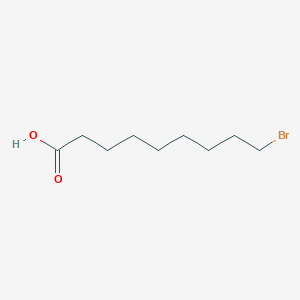 molecular formula C9H17BrO2 B1268187 9-Bromononanoic acid CAS No. 41059-02-3