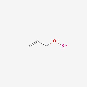 molecular formula C3H5KO B12681873 2-Propen-1-ol, potassium salt CAS No. 33374-41-3