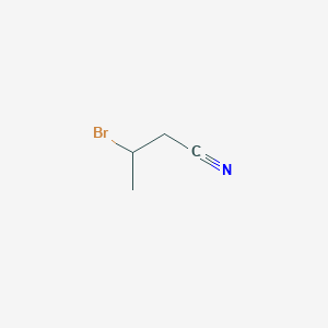 molecular formula C4H6BrN B1268194 3-Bromobutyronitrile CAS No. 20965-20-2
