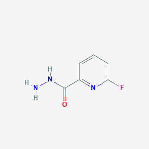 molecular formula C6H6FN3O B1268218 6-Fluoropyridine-2-carbohydrazide CAS No. 701-41-7