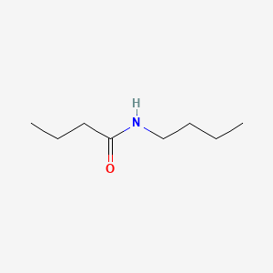molecular formula C8H17NO B1268219 N-butylbutanamide CAS No. 10264-16-1