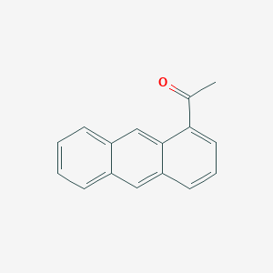 molecular formula C16H12O B1268222 1-(Anthracen-1-yl)ethanone CAS No. 7396-21-6