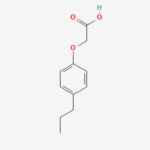 molecular formula C11H14O3 B1268226 2-(4-Propylphenoxy)acetic acid CAS No. 7507-32-6