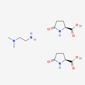 molecular formula C14H26N4O6 B12682321 Einecs 258-114-3 CAS No. 52704-30-0