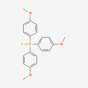 molecular formula C21H21O3PS B12682393 Tris(4-methoxyphenyl)phosphine sulfide CAS No. 14180-55-3
