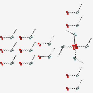 molecular formula C288H528O32Zr-12 B12682408 Zirconium oleate CAS No. 42040-79-9