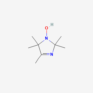 molecular formula C8H16N2O B1268245 2,2,4,5,5-Pentamethyl-2,5-dihydro-1H-imidazol-1-ol CAS No. 39753-73-6