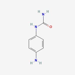 molecular formula C7H9N3O B1268273 (4-Amino-phenyl)-urea CAS No. 21492-80-8