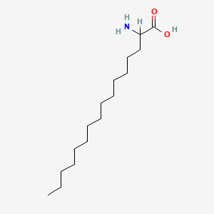 molecular formula C16H33NO2 B1268276 2-氨基十六烷酸 CAS No. 7769-79-1