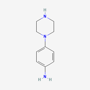 molecular formula C10H15N3 B1268280 1-(4-Aminophenyl)piperazine CAS No. 67455-41-8