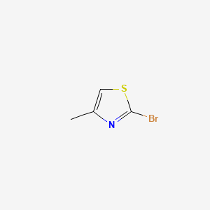 B1268296 2-Bromo-4-methylthiazole CAS No. 7238-61-1