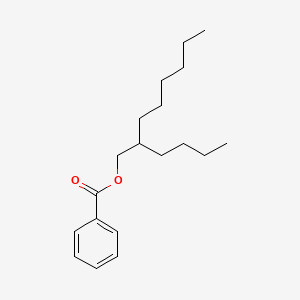 molecular formula C19H30O2 B12682978 1-Octanol, 2-butyl-, benzoate CAS No. 188038-97-3