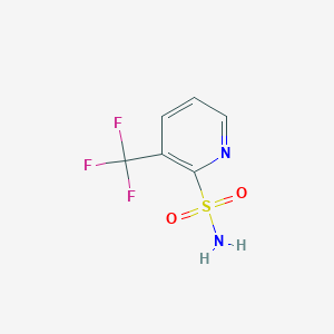 molecular formula C6H5F3N2O2S B012683 3-(Trifluoromethyl)pyridine-2-sulfonamide CAS No. 104040-76-8