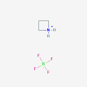 molecular formula C3H8BF4N B126830 Azetidin-1-ium tetrafluoroborate CAS No. 156423-82-4