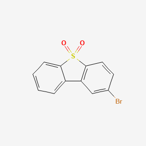 molecular formula C12H7BrO2S B1268303 2-溴二苯并噻吩 5,5-二氧化物 CAS No. 53846-85-8