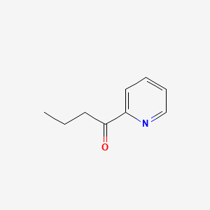 molecular formula C9H11NO B1268310 1-(Pyridin-2-yl)butan-1-one CAS No. 22971-32-0