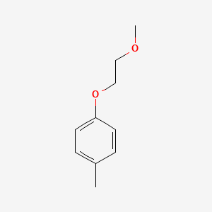 molecular formula C10H14O2 B12683169 Benzene, 1-(2-methoxyethoxy)-4-methyl- CAS No. 97375-48-9