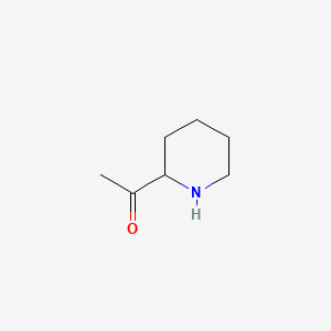 molecular formula C7H13NO B1268322 1-(Piperidin-2-yl)ethanone CAS No. 97073-22-8