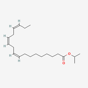 molecular formula C21H36O2 B12683220 Isopropyl (9Z,12Z,15Z)-9,12,15-octadecatrienoate CAS No. 83918-59-6