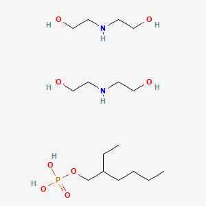 molecular formula C16H41N2O8P B12683297 Einecs 301-597-3 CAS No. 94023-02-6