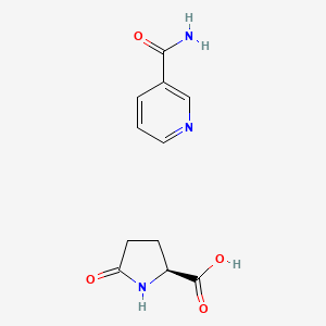 molecular formula C11H13N3O4 B12683364 Einecs 285-870-1 CAS No. 85153-85-1