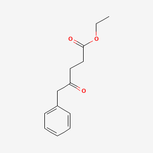 molecular formula C13H16O3 B1268344 Ethyl 4-oxo-5-phenylpentanoate CAS No. 20416-11-9