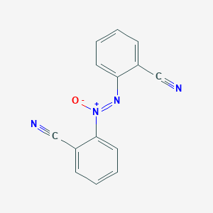molecular formula C14H8N4O B1268345 (2-Cyanophenyl)-(2-cyanophenyl)imino-oxidoazanium 