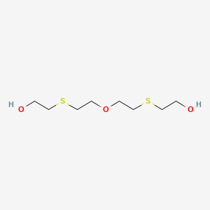 molecular formula C8H18O3S2 B1268351 Ethanol,2,2'-[oxybis(2,1-ethanediylthio)]bis- CAS No. 7426-02-0