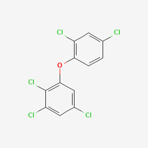 molecular formula C12H5Cl5O B12683532 2,2',3,4',5-Pentachlorodiphenyl ether CAS No. 157683-73-3