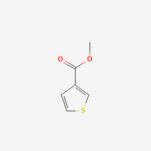 molecular formula C6H6O2S B1268378 Methyl 3-thiophenecarboxylate CAS No. 22913-26-4