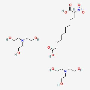 molecular formula C24H51N3O12 B12683816 Einecs 309-394-1 CAS No. 100258-50-2