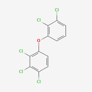 molecular formula C12H5Cl5O B12683850 2,2',3,3',4-Pentachlorodiphenyl ether CAS No. 160282-10-0