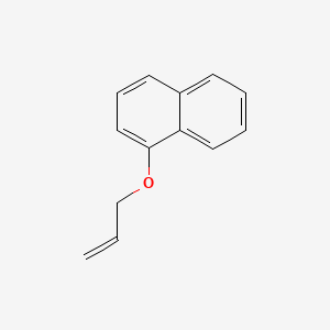 molecular formula C13H12O B1268387 1-Allyloxynaphthalene CAS No. 20009-25-0