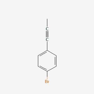 molecular formula C9H7B B1268388 1-Bromo-4-(1-propynyl)benzene CAS No. 23773-30-0