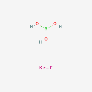 molecular formula BFH3KO3 B12683908 Einecs 278-772-5 CAS No. 77816-14-9