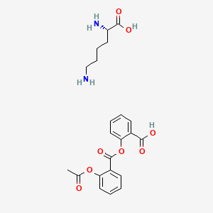 molecular formula C22H26N2O8 B12683949 Einecs 301-257-4 CAS No. 93982-68-4