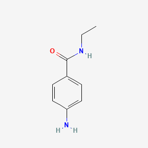 molecular formula C9H12N2O B1268411 4-Amino-N-ethylbenzamide CAS No. 89399-17-7