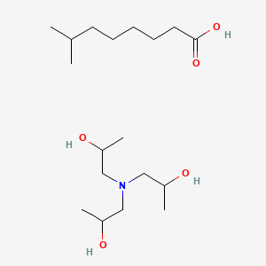 molecular formula C18H39NO5 B12684138 Einecs 282-971-2 CAS No. 84501-52-0