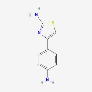 4-(4-Aminophenyl)-1,3-thiazol-2-amine