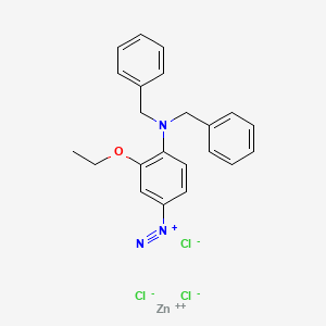 molecular formula C22H22Cl3N3OZn B12684491 Einecs 298-264-7 CAS No. 93783-69-8