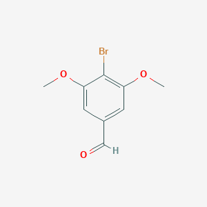 molecular formula C9H9BrO3 B126845 4-Bromo-3,5-dimethoxybenzaldehyde CAS No. 31558-40-4
